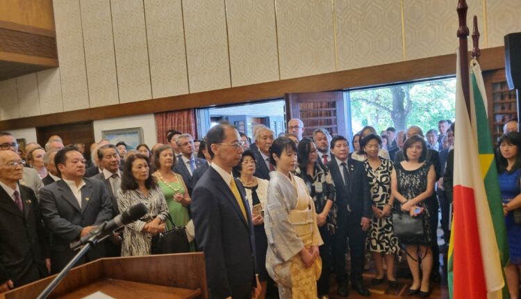 Celebração ao Aniversário de 64 Anos de Sua Majestade, o Imperador do Japão, Naruhito, reuniu cerca de 430 convidados em plena terça-feira