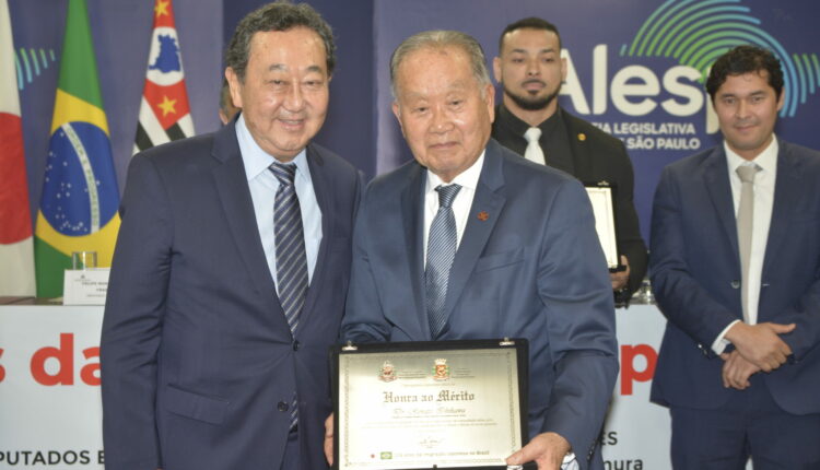 Vereador Aurélio Nomura homenageou Renato Ishikawa